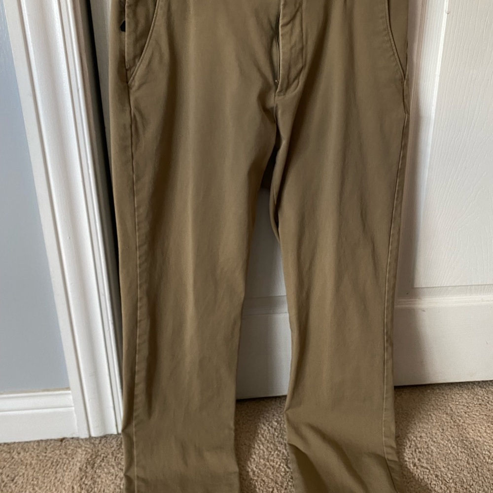 Men's Tan Chino Pants